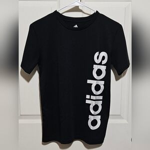 Adidas black & white t-shirt
